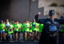 Opinion: Taking Stock of Rosh Hashanah for the Next Generation Yoel Levy, known as “the Jewish fitness coach” on social media, running the Jerusalem Marathon in a Batman costume in memory of the Bibas children, Ariel and Kfir, who were kidnapped and then killed by Hamas, April 4, 2025.