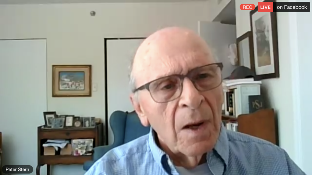 Holocaust survivor Peter Stern