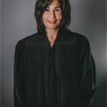 Maria McLaughlin wearing judicial robe