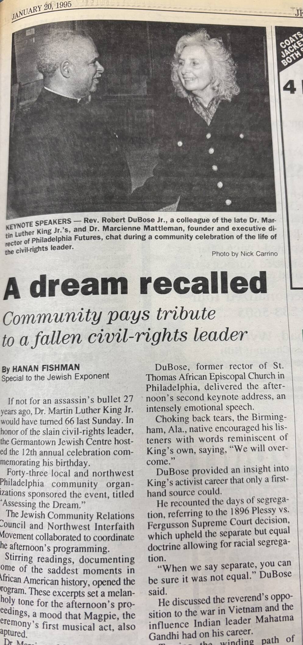 Remember When: Philadelphia Remembers Dr. Martin Luther King Jr.