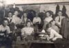 A sewing workshop organized by the Judenrat of the Hrubieszow ghetto.