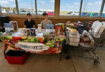Food Drive at the Acme supermarket in Ventnor