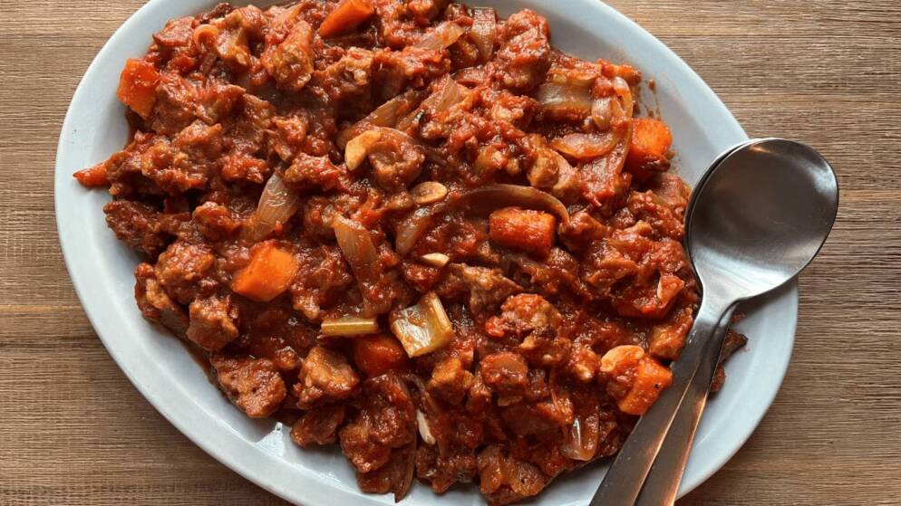 Saucy Seitan Brisket