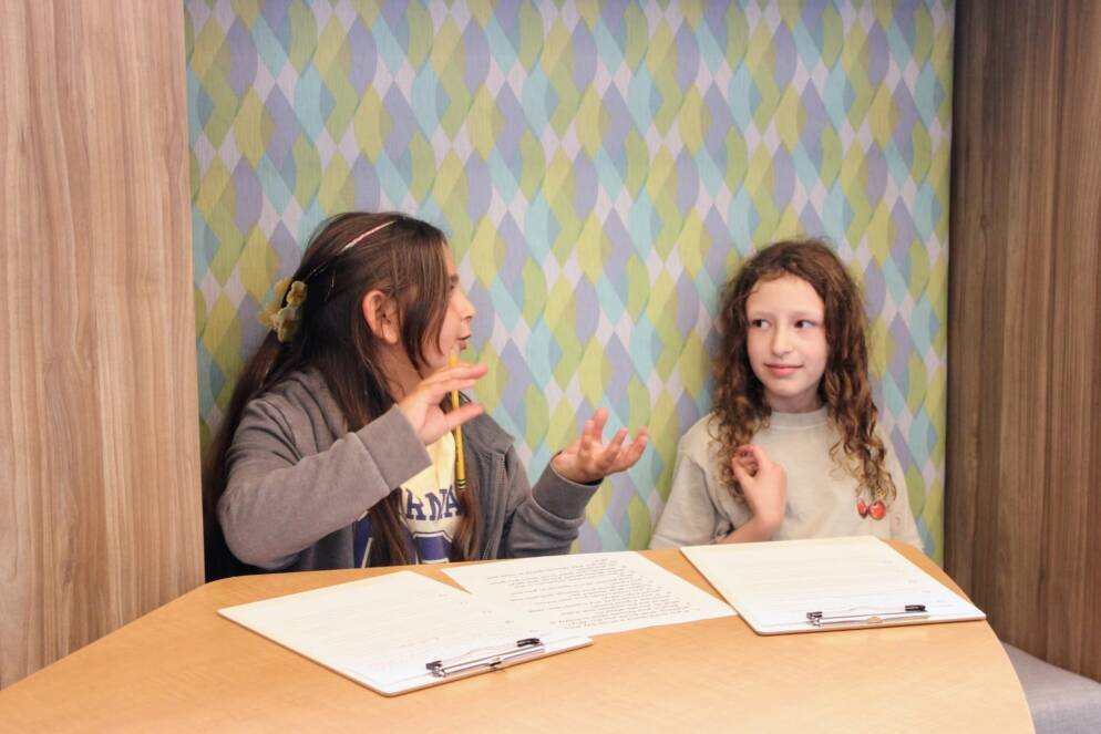 PJDS Students Interview Each Other