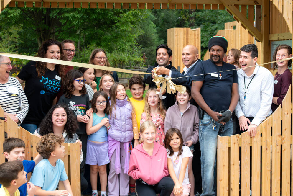 Beth David Celebrates New Outdoor Space, Solar Array